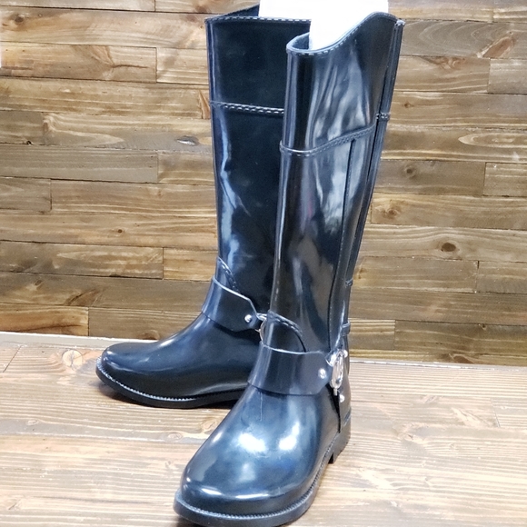 Michael Kors Rain Boots Size 7 - Picture 1 of 8